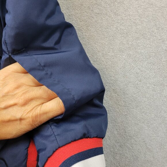 Super Mario Brothers Bomber Jacket Boys Size 8 Medium Blue - Picture 15 of 16